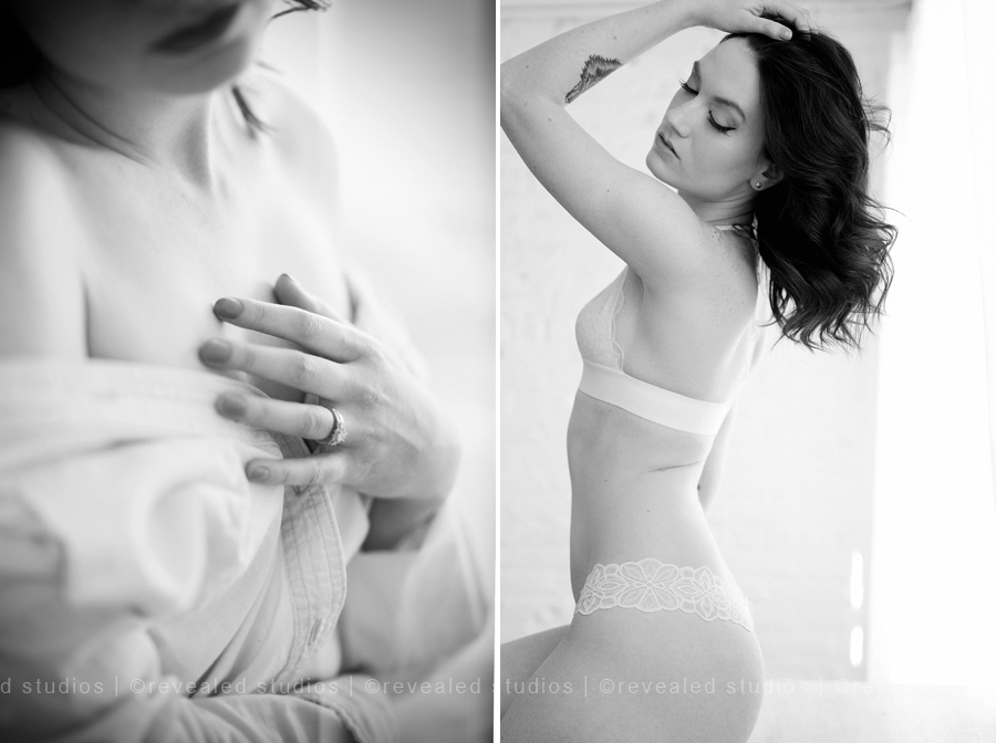 Husband's priceless reaction to boudoir photos