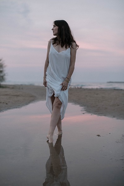 lake michigan photoshoot