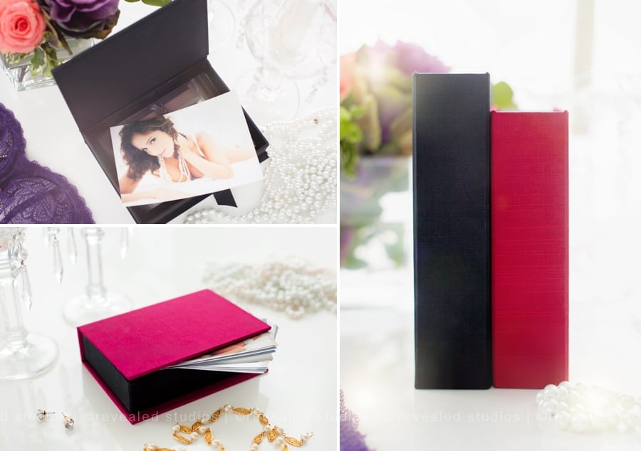 Boudoir Book and our other fine art products from Revealed Studios